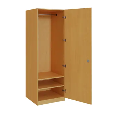 Q 13-60 skříň šatní, 1-dvéřová, 600x600x1800mm, buk royal